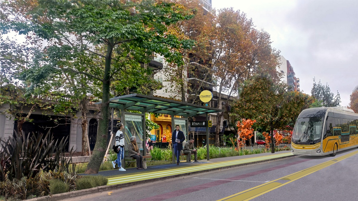Portada de Nuevas obras por TramBus sobre Av. Honorio Pueyrredón