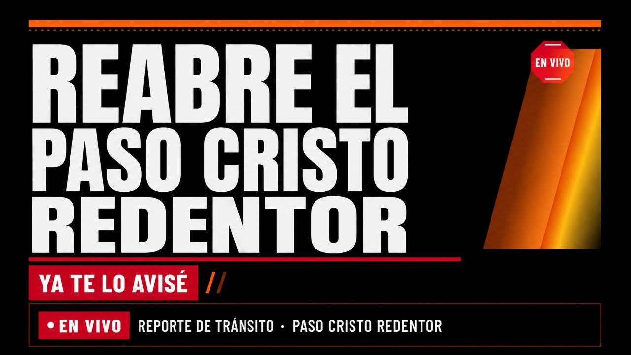 Imagen asociada a Alerta de servicio (transporte): Paso Cristo Redentor

• Reabre para camiones (Argentina a Chile) de 9 a 21