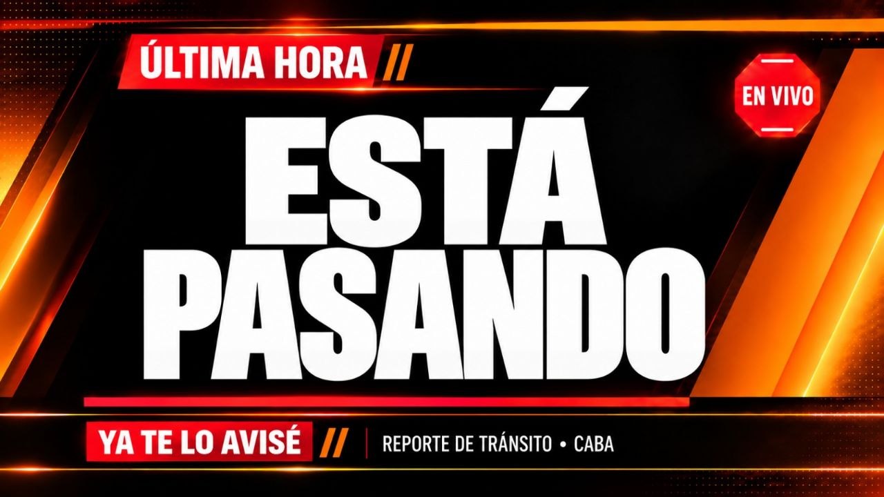 Imagen asociada a Alerta de tránsito (en verificación): se reportan choques en CABA en Directorio y Miró (Caballito), Av