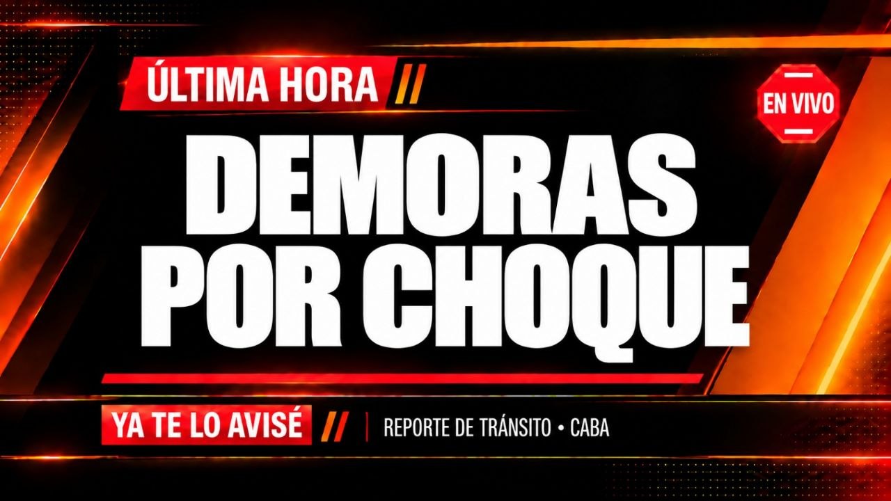 Imagen asociada a ALERTA DE TRÁNSITO: Panamericana km 17, 500 (mano al norte) por triple choque