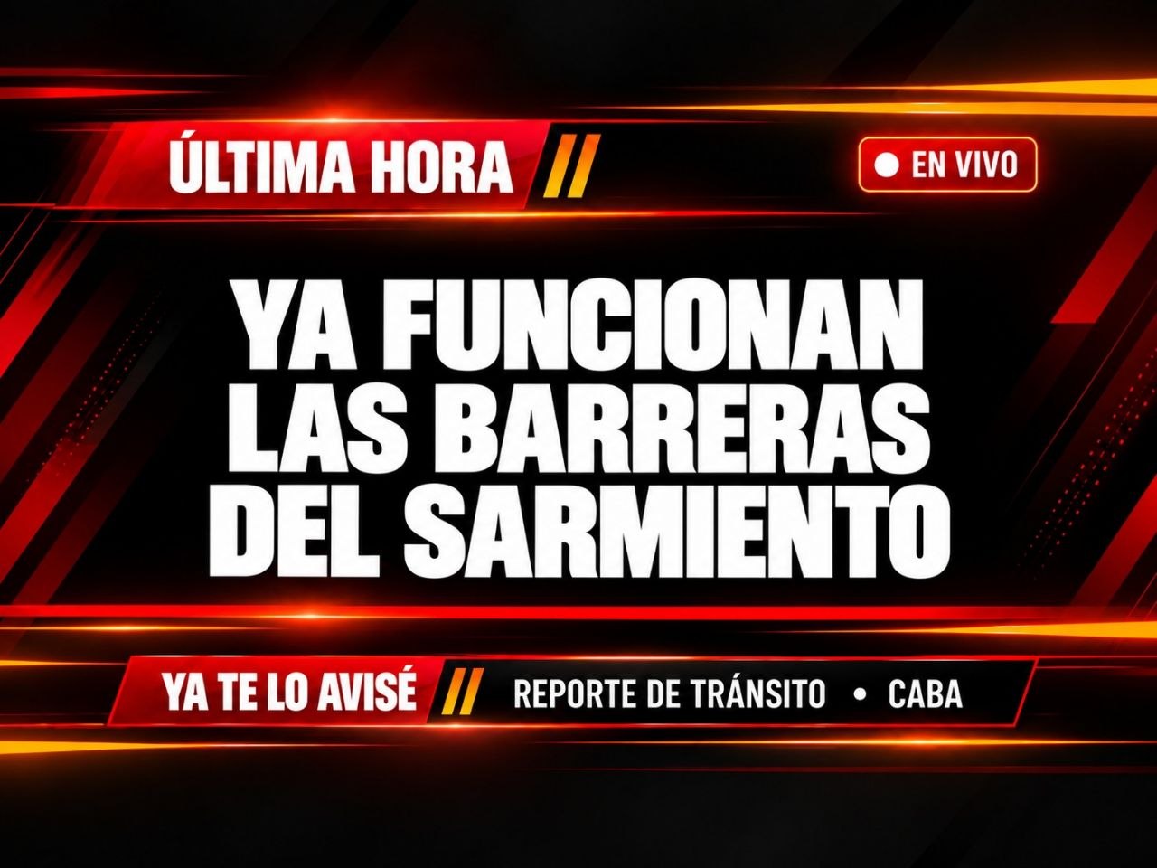 Imagen asociada a Alerta de servicio (en verificación): Línea Sarmiento